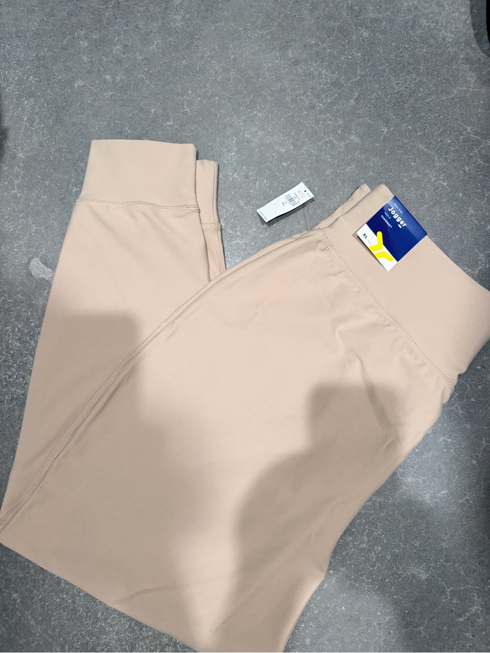 Old Navy Nude/Taupe High-Waist Leggings